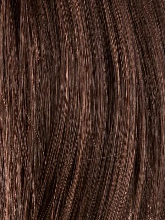 DARK-CHOCOLATE-ROOTED | Dark Brown base with Light Reddish Brown highlights with Dark Roots