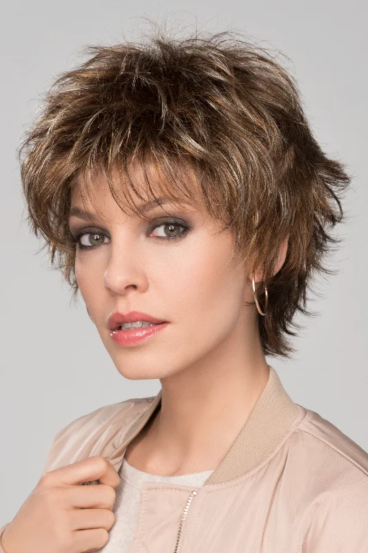 Short wig with a pre - plucked hairline for a more natural lookEllen Wille Wigs - Click