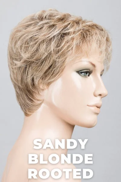 Sandy Blonde Rooted