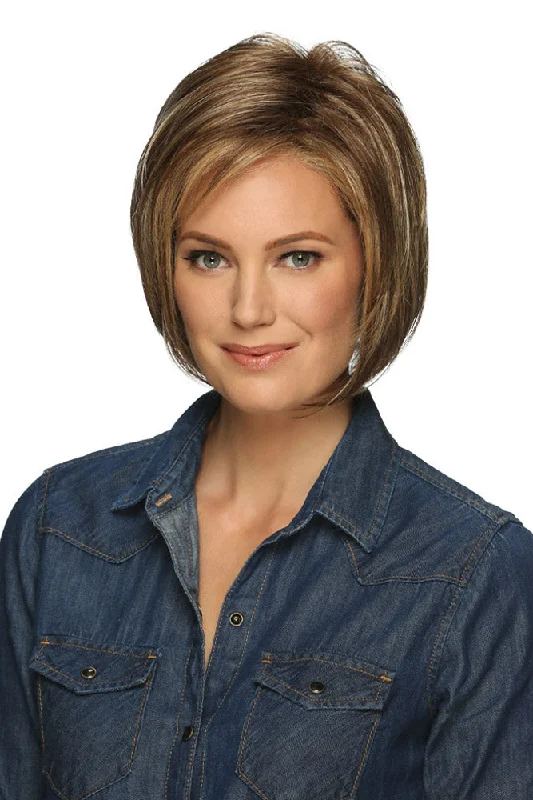 Short wig made from high - quality human hair for a luxurious feelDeena <br>Synthetic Lace Front Wig