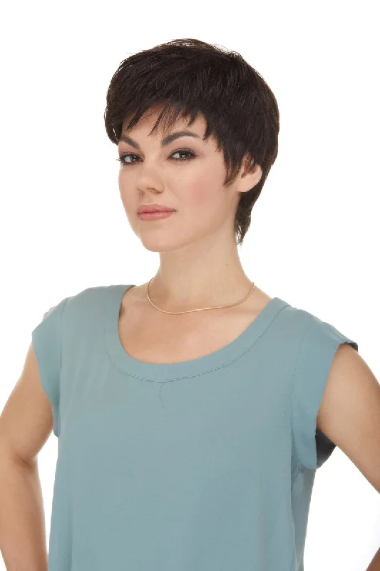 Short wig made from high - quality human hair for a luxurious feelWhitney <br>Synthetic Wig