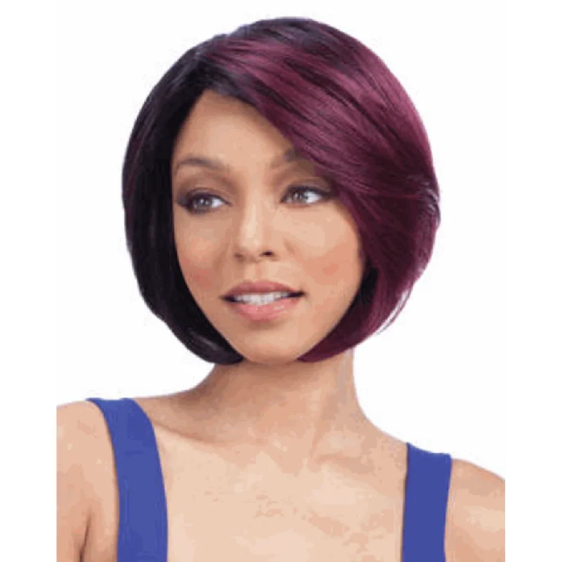 Lace - front short wig for a seamless and realistic hairlineFreeTress Equal 3 Way Lace Part Front Lace Wig - Glory