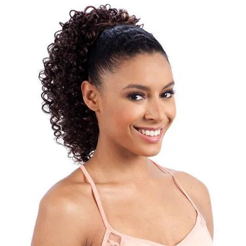 Ponytails with adjustable length for a customized fitFreeTress Equal Drawstring Ponytail – Divine Girl (P4/30 only)