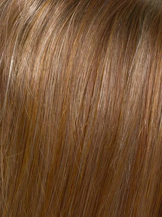 CREAMED COFFEE | Medium Brown roots and base with Cinnamon and Golden Blonde highlights