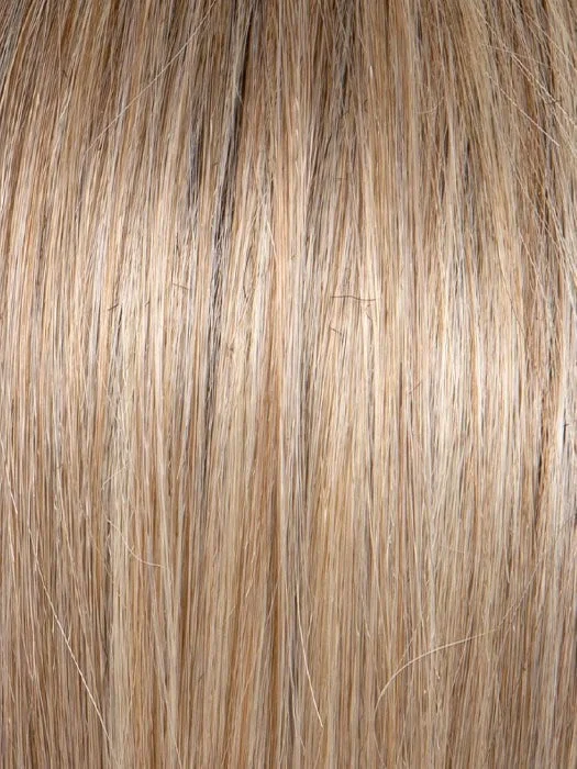 GF19-23SS BISCUIT | Light Ash Blonde Evenly Blended with Cool Platinum Blonde with Dark Roots