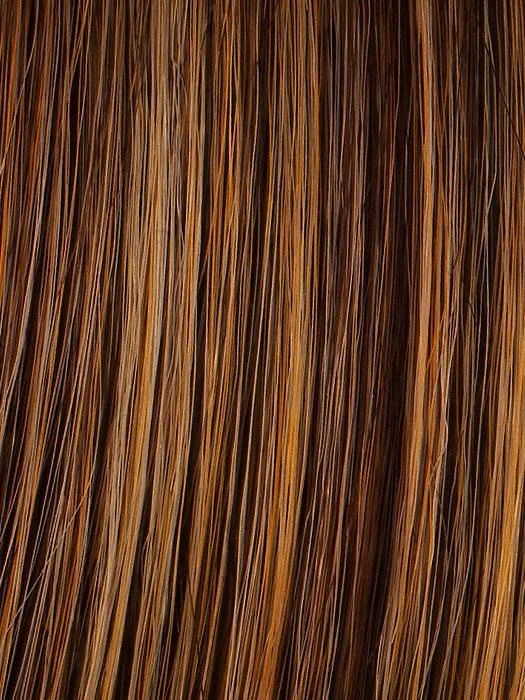 R3025S+ GLAZED CINNAMON | Medium Reddish Brown with Ginger highlights