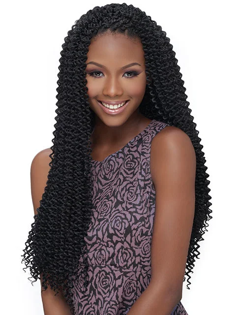 Braid & Plait Hair Extensions for a Summer Beach Party with a Laid - Back StyleHarlem 125 Kima 3X SOFT BOHEMIAN CURL Crochet Braid 20 KBC3X