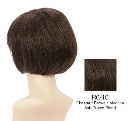 R6/10 | Chestnut Brown Blended With Medium Ash Brown