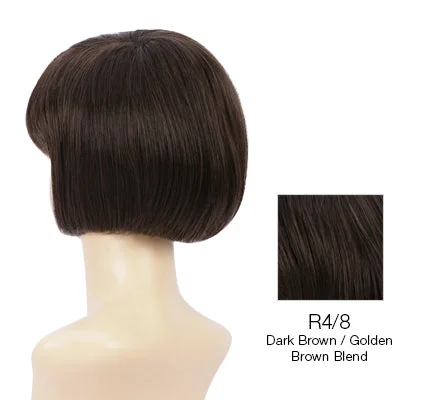 R4/8 | Dark Brown Blended With Golden Brown