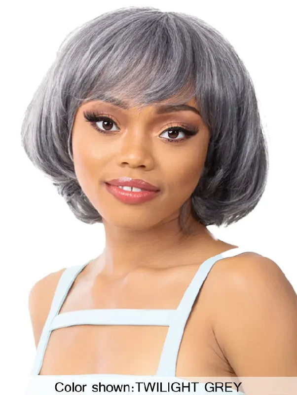 Monofilament - cap short wig for a breathable and natural - looking scalpIts a Wig Premium Synthetic Iron Friendly Wig - TORIA