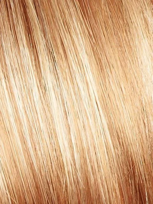 VANILLA-LUSH | Bright Copper and Platinum Blonde evenly blended tipped light