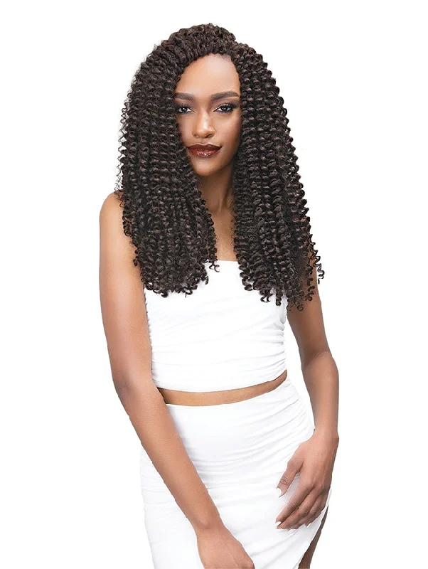 Cornrow Braid & Plait Hair Extensions with a Middle - Part for a Stylish LookJanet Collection Essentials 3X WATER WAVE Crochet Braid 20