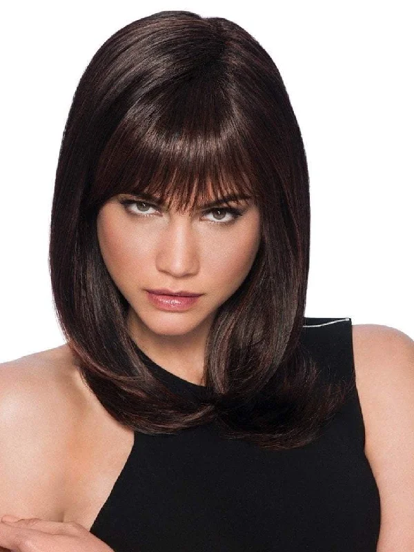 Synthetic long - length wig with a natural - looking textureLong with Layers | HF Synthetic Wig (Basic Cap)