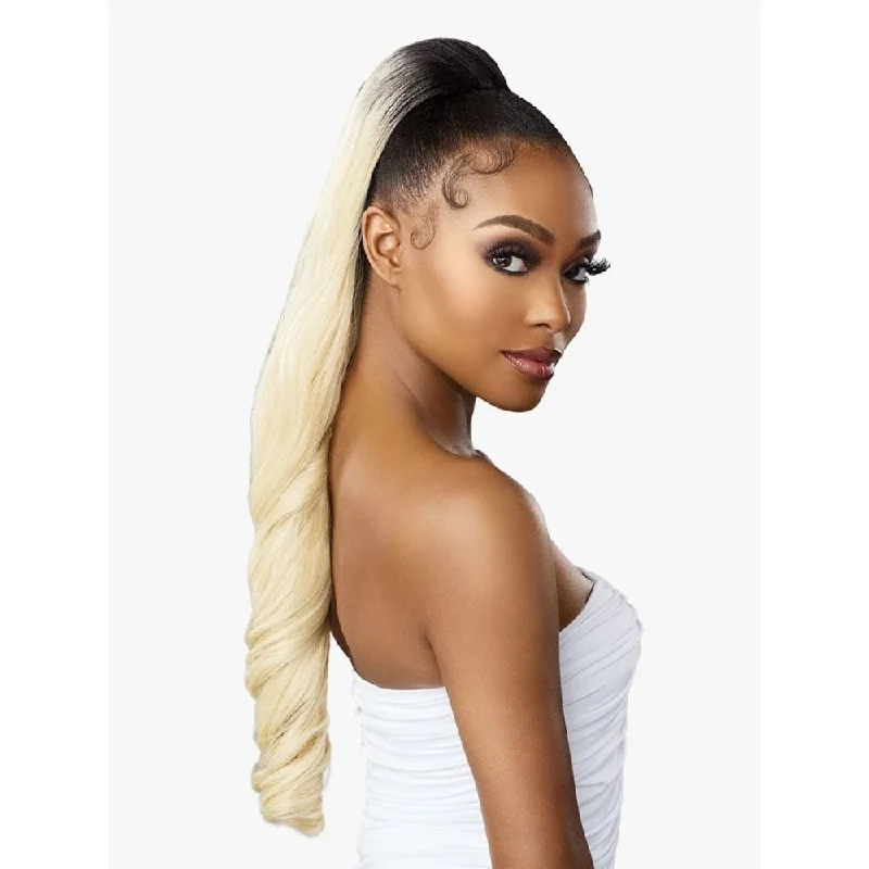 Braided ponytails with intricate patterns for an ethnic - inspired lookSensationnel LuluPony Synthetic Ponytail - Dodo