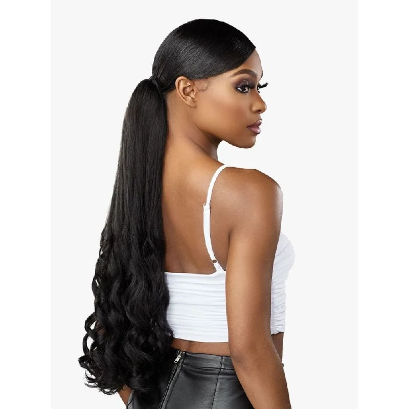 Curly ponytails with tight ringlets for a playful and feminine vibeSensationnel LuluPony Synthetic Ponytail - Niki