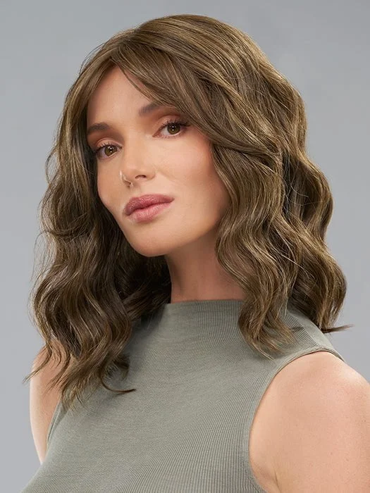 Long - length wig with a pre - bleached knot for a natural - looking scalpMaeve | Synthetic Lace Front Wig (Mono Part)