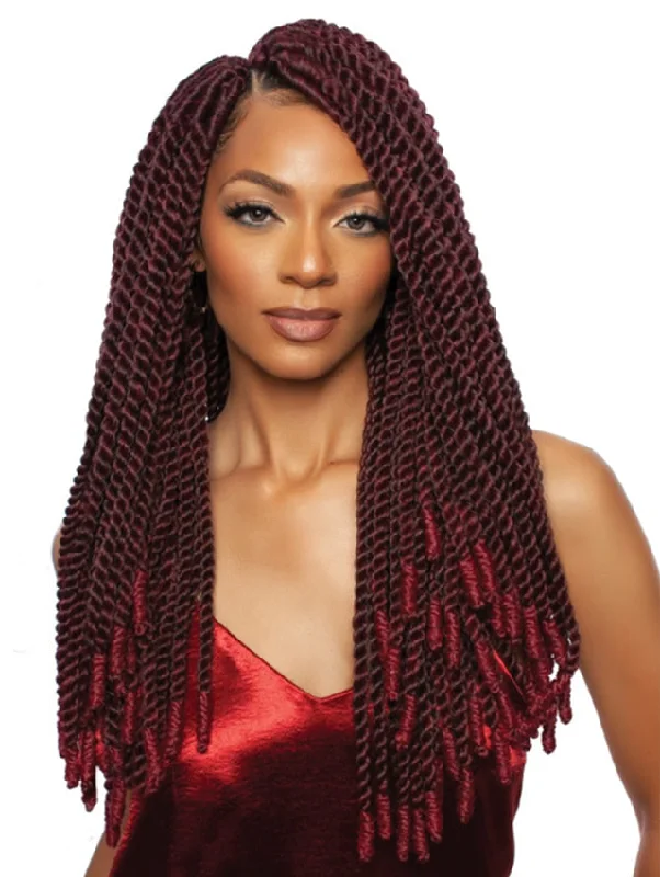 Short - Length Braid & Plait Hair Extensions for a Low - Maintenance and Edgy LookMane Concept Afri Naptural 2X INVISIBLE LOCS 18" Crochet Braid (LOC213)