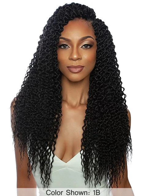 Heat - Resistant Braid & Plait Hair Extensions for Easy StylingMane Concept Afri Naptural Caribbean 3X ISLAND CURL Braid 20 CB3P2014