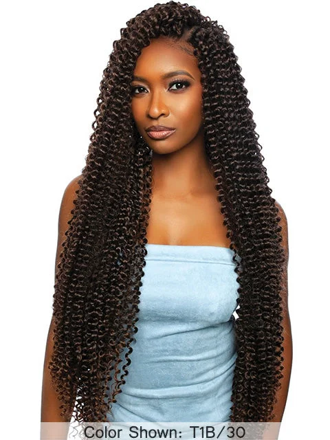 Fishtail Braid & Plait Hair Extensions with a Side - Part for a Flattering StyleMane Concept Afri Naptural Caribbean WATER WAVE Braid 30 CB3001