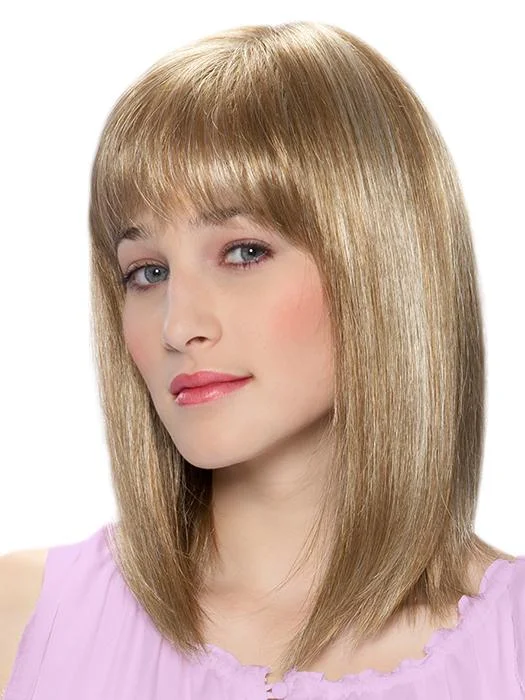 Human - hair long - length wig for a natural and luxurious feelMaxine | Synthetic Wig (Mono Top) | CLOSEOUT