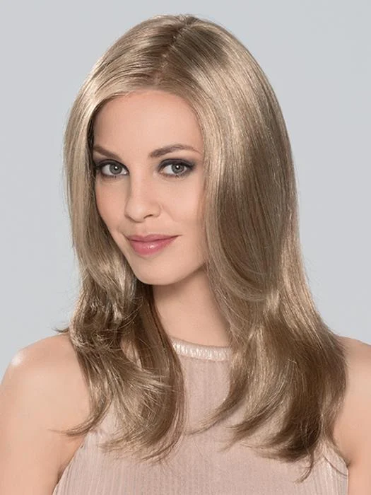 Long - length wig with a heat - resistant formula for easy styling at homeMega Mono | Synthetic Lace Front Wig (Mono Top)