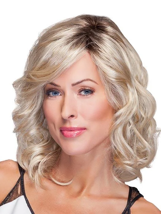 Long - length wig with a side - swept bang for a sophisticated lookMia | Synthetic Lace Front Wig (Basic Cap)