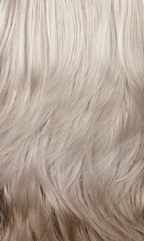 60H | Silver white on top mixed with 25% light brown in back