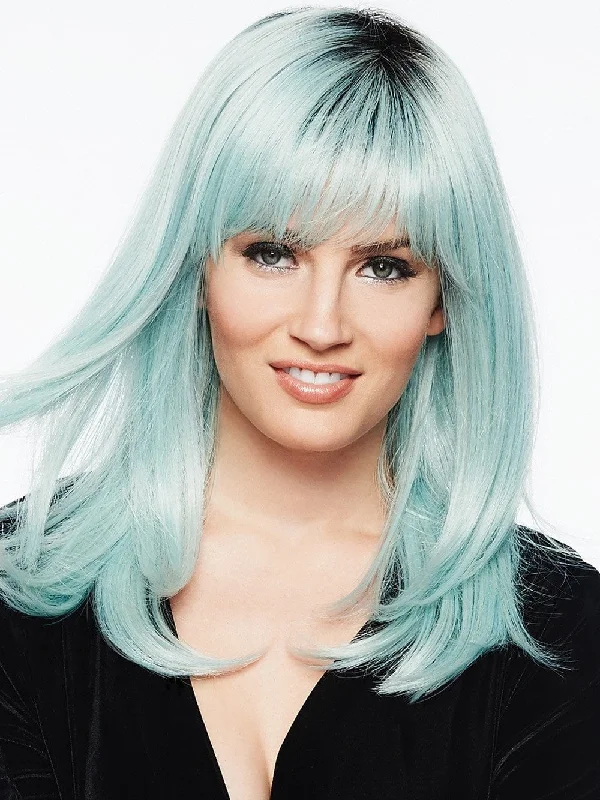 Long - length wig with a side - part for a more flattering lookMint To Be by HAIRDO | HF Synthetic Colored Wig | CLOSEOUT