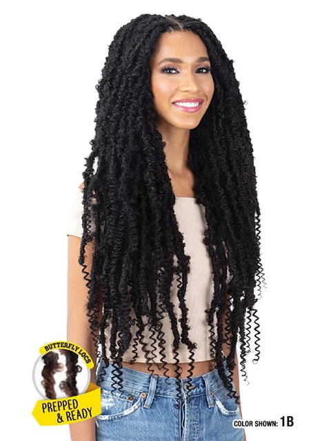 Synthetic Braid & Plait Hair Extensions with a Natural - Looking TextureModel Model Glance 3X AFRO WATER TWIST Crochet Braid 28 GB269