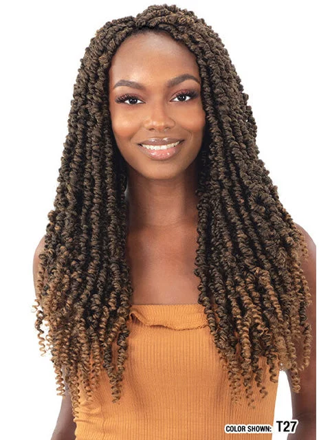 Braid & Plait Hair Extensions with a Pre - Twisted Design for Easy InstallationModel Model Glance 3X BUTTERFLY PASSION TWIST Crochet Braid 18 GB247