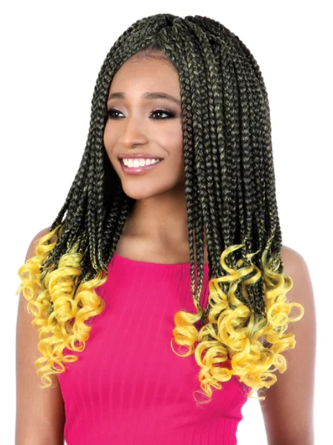 Long - Length Braid & Plait Hair Extensions for a Dramatic and Glamorous StyleMotown Tress Quick-n-Easy Pre-Layered 3X GODDESS CURL Braid 26" (PSB.GOD263)