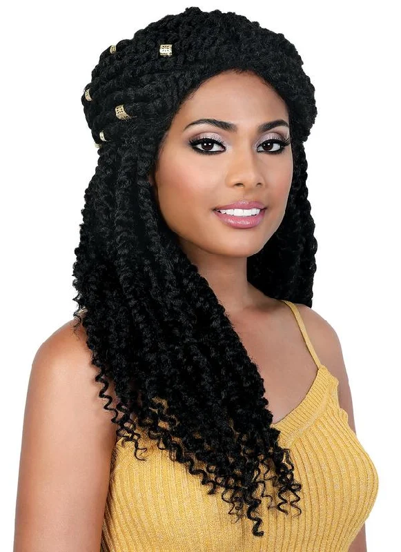 Sew - in Braid & Plait Hair Extensions for a Long - Lasting and Secure StyleMotown Tress WATER WAVE BULK Crochet Braid 20 C20.WATER