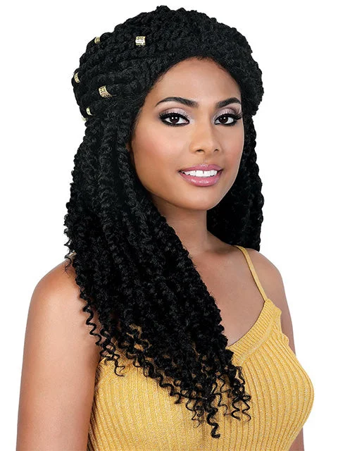 Synthetic Braid & Plait Hair Extensions with a Natural - Looking TextureMotown Tress WATER WAVE BULK Crochet Braid 26 C26.WATER