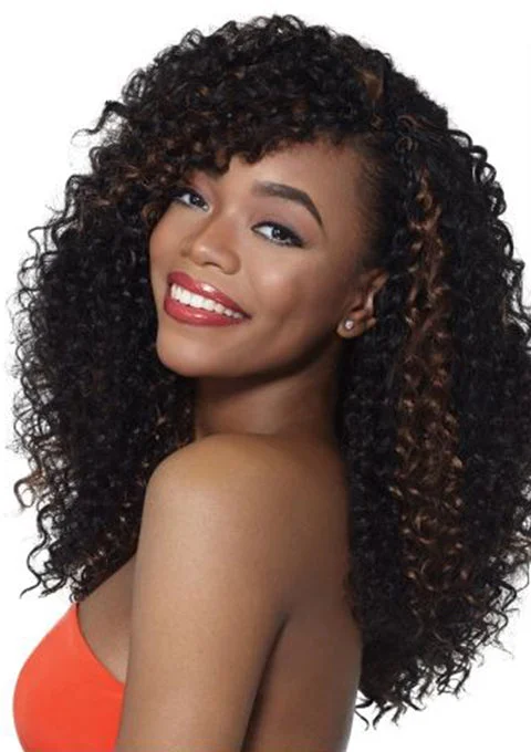 Heat - Resistant Braid & Plait Hair Extensions for Easy StylingOutre African X-Pression BAHAMAS CURL Crochet Braid 14"