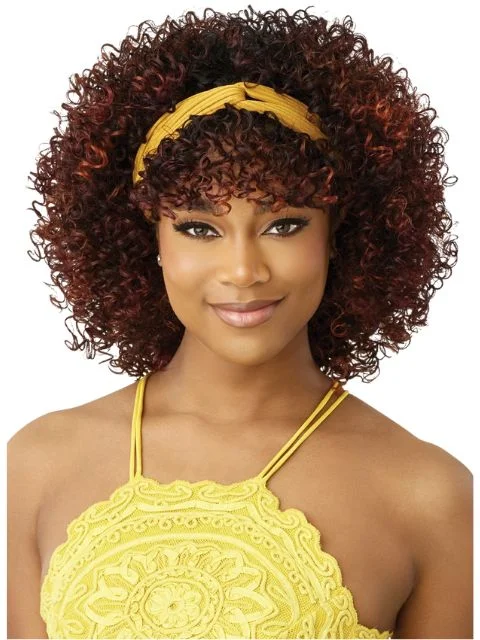 Short wig made from high - quality human hair for a luxurious feelOutre Converti Cap Premium Synthetic Wig -SPIRAL SYMPHONY