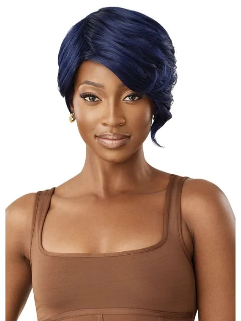 Layered short wig to add volume and dimensionOutre Wigpop Premium Synthetic Full Wig - JO