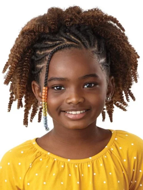 Long - Length Braid & Plait Hair Extensions for a Dramatic and Glamorous Style[MULTI PACK DEAL] Outre X-Pression Lil Looks 3X SPRINGY AFRO TWIST Crochet Braid 10"- 10 pcs