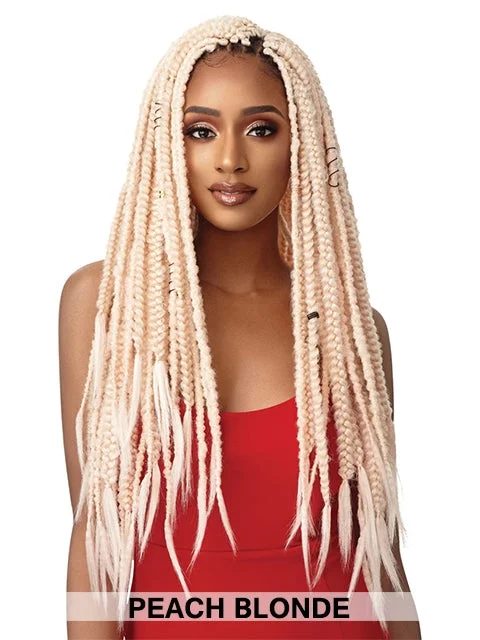 Braid & Plait Hair Extensions with a Straight End for a Sleek Appearance[MULTI PACK DEAL] Outre X-Pression NATURAL BOHO LOC Crochet Braid 24"- 10pcs