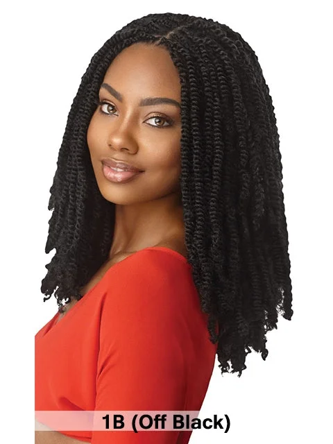 Sew - in Braid & Plait Hair Extensions for a Long - Lasting and Secure Style[MULTI PACK DEAL] Outre X-Pression Twisted Up 2X SPRINGY AFRO TWIST Crochet Braid 12"- 10pcs