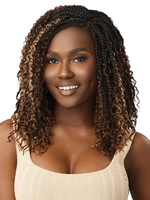 Braid & Plait Hair Extensions with a Straight End for a Sleek Appearance[MULTI PACK DEAL] Outre X-Pression Twisted Up 3X BOHO BOX Braid 12"- 10pcs