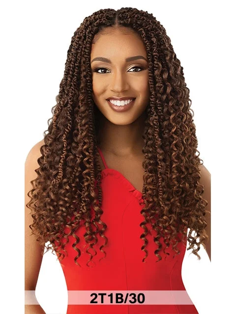 Clip - in Braid & Plait Hair Extensions for a Temporary and Convenient OptionOutre X-Pression Twisted Up BOHO WAVY BOMB TWIST 20" Crochet Braid