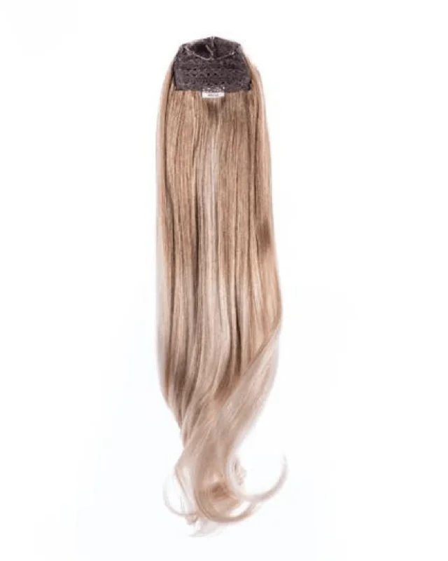 Ponytails made from recycled materials for an eco - friendly optionPonytail, Light Blonde w/ Lowlights | #60/8