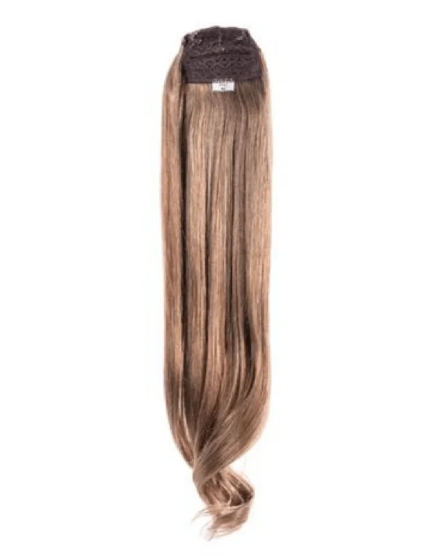 Ponytails made from recycled materials for an eco - friendly optionPonytail, Light Brown/Darkest Blonde/Dark Blonde | #8