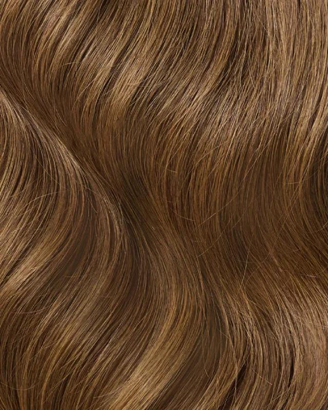 Ponytails for a formal event with a touch of sparkle or beadsPonytail, Medium Auburn Brown | #6