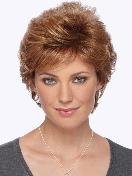 Heat - resistant short wig for easy styling with hot toolsRebecca (Clearance)