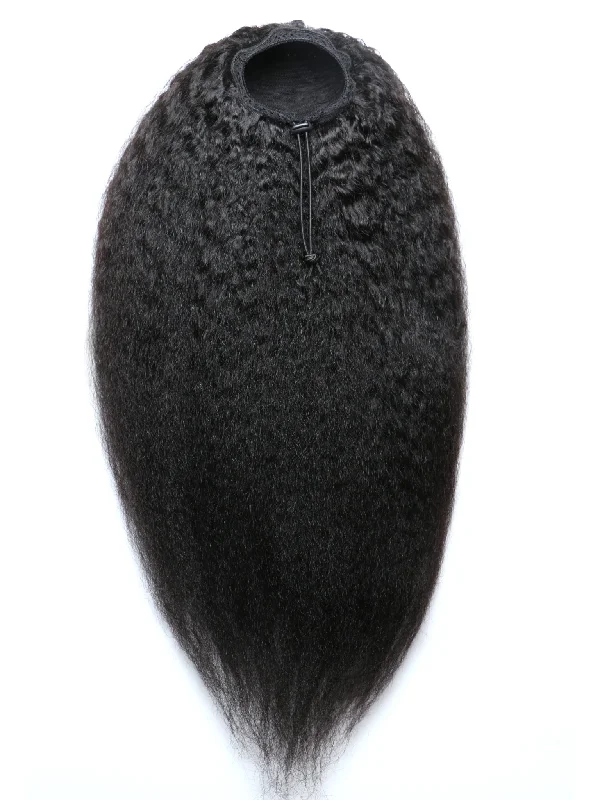 Human hair ponytails with a natural shine for a luxurious lookRemix Blow-Out Ponytail Hair Extensions