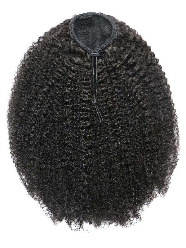 Ponytails with a natural - looking scalp for a more realistic appearanceRemix Organic Curl Ponytail Hair Extensions