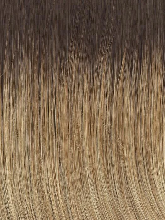 RL14/22SS Shaded Wheat | Warm Medium Blonde with Medium Brown roots