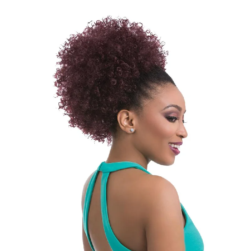 Blonde - colored ponytails for a sun - kissed and trendy lookSensationnel Instant Ponytail - Natural Afro 10"