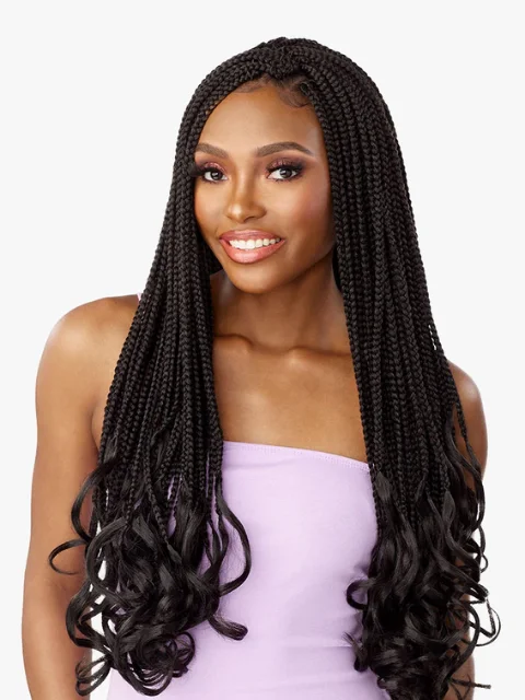 Human Hair Braid & Plait Hair Extensions for a Luxurious and Realistic LookSensationnel Lulutress 3X BOX FRENCH CURL Crochet Braid 24